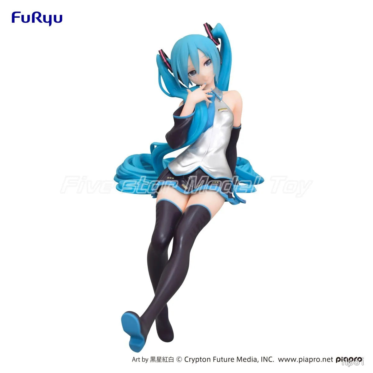 【In Stock】Original FURYU Hatsune Miku Noodle Stopper Figures Anime Models Toys Gifts