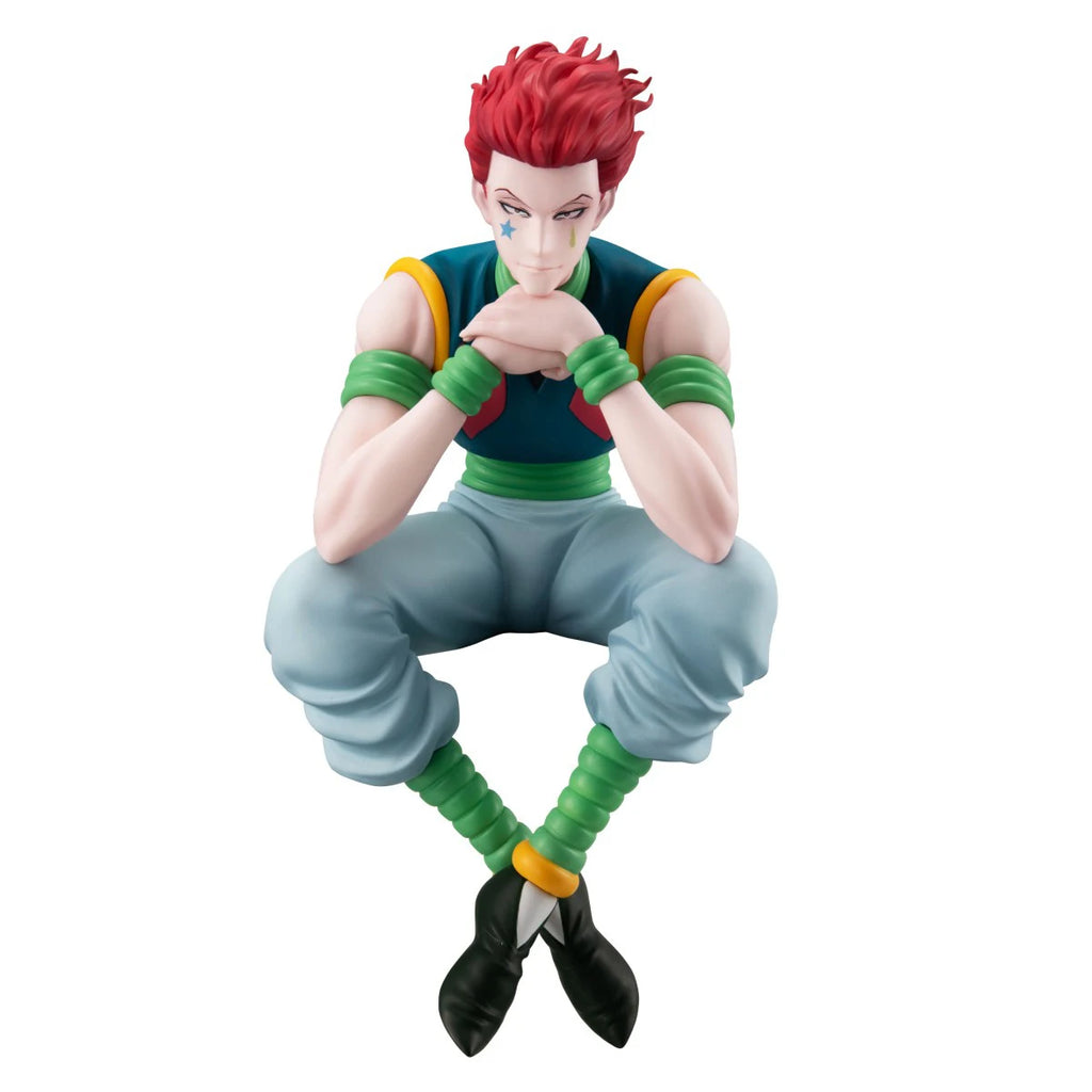19cm/7.48in Hunter×Hunter Anime Figure Phantom Troupe Hisoka Action Figure Noodle Stopper Figurine PVC Collection Model Doll Toy