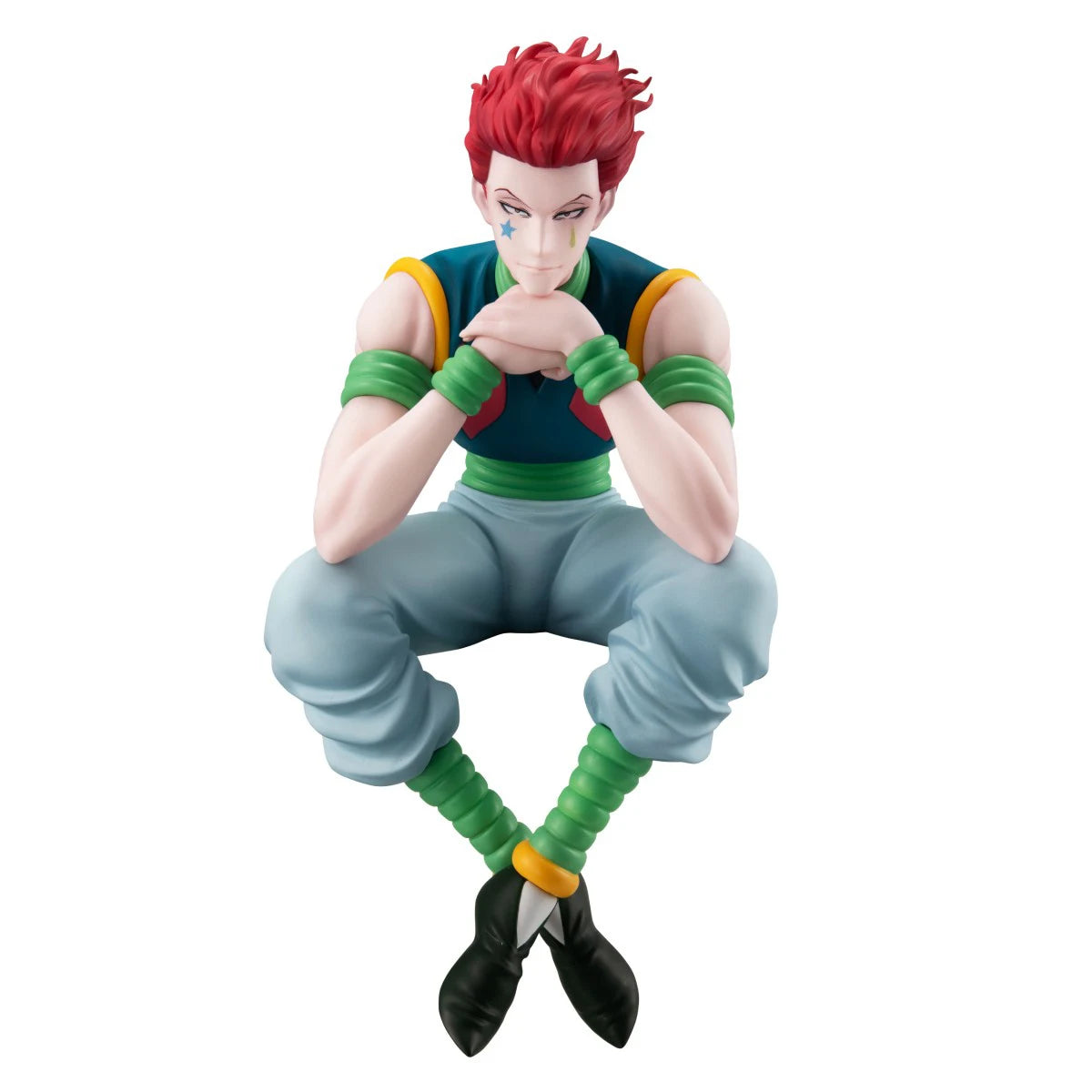19cm/7.48in Hunter×Hunter Anime Figure Phantom Troupe Hisoka Action Figure Noodle Stopper Figurine PVC Collection Model Doll Toy