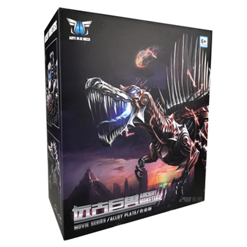 AOYI LS11 LS-11 Transformation Action Figure 37cm Scorn Dinobots Ancient Behemoth Dinosaur Movie Model Alloy Deformation Figma