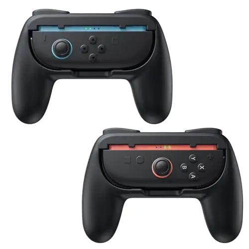2Pack For Nintendo Switch 2 Hand Grips for Joy-Con Grips Ergonomic Anti-Slip Handle Kit Accessories 2025 for Joy Cons Controller