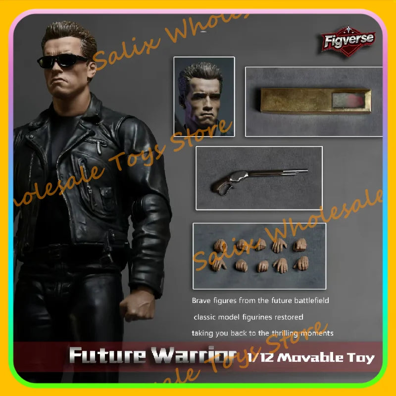 New Figverse Studio 1/12 Future Warrior T800 Movable Toy Movie Anime Action Figure Figurine Model Gift Toys