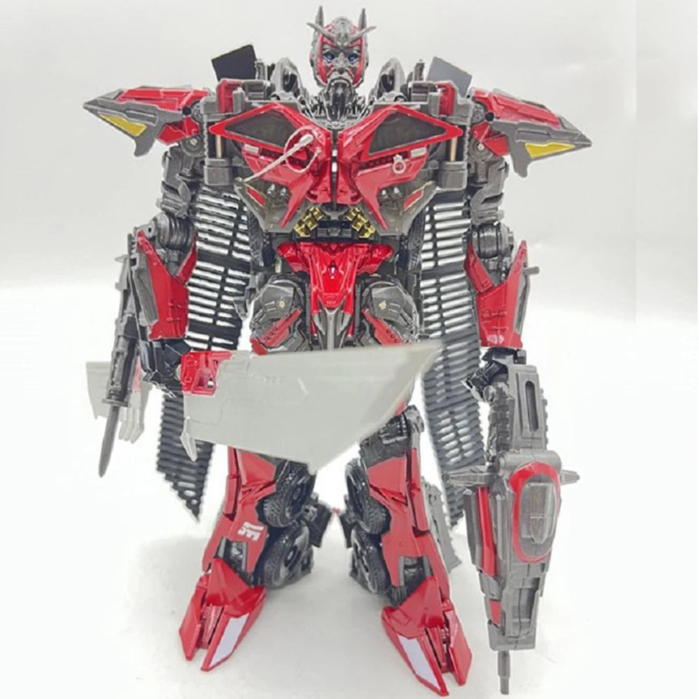 Трансформиращи играчки BAIWEI Sentinel Prime TW1024 Пожарна машина TW-1024 Автоботи Камион Модел SS61 Екшън фигурка Деформиращ робот