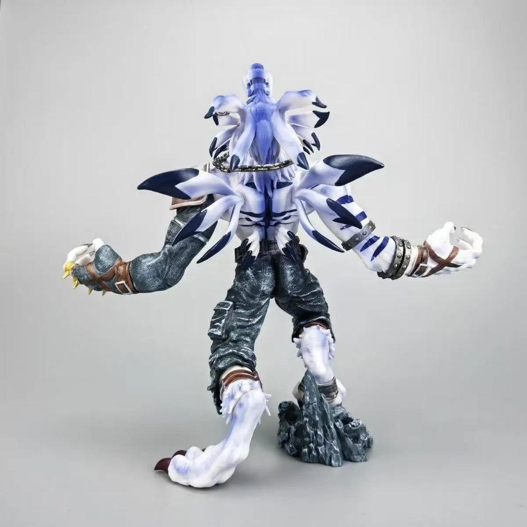 20cm/7.87in Anime Digimon Adventure Figure Garurumon Action Figures Pvc Pvc Statue Collectible Model Toys Gifts