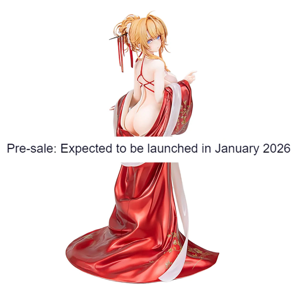 Original Genuine Alter Prepainted Azur Lane Glorious Chinese New Year Ver. 1/7 H=26cm Figure Collection Gift Gorgeous Detachable