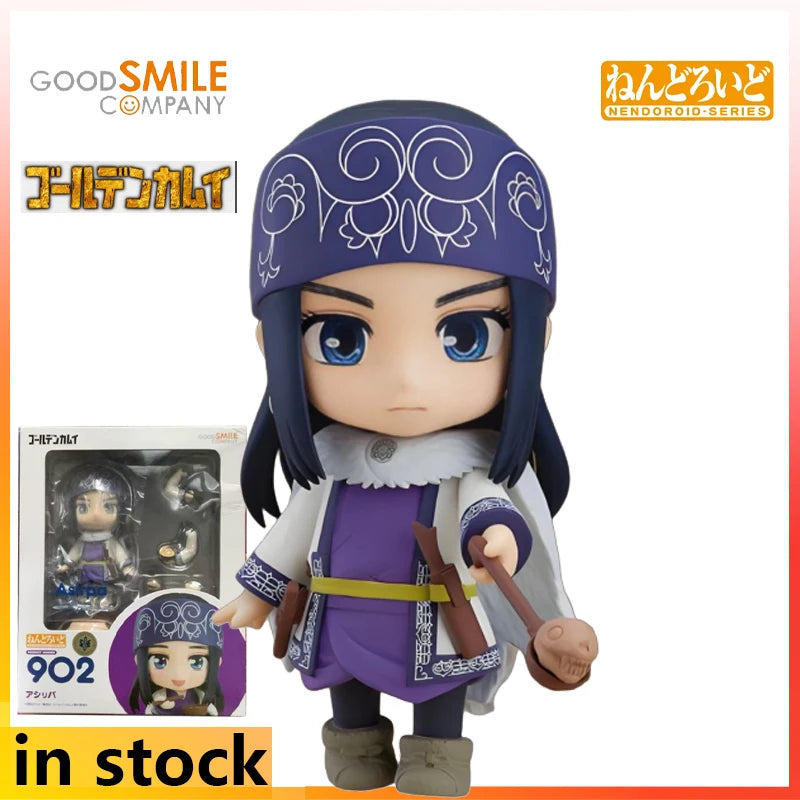 GSC Q-version Movable Humanoid Nendoroid Golden Kamuy Tail Shape Hundred Help Character Model Figurine Holiday Gift for Friends