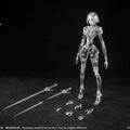 Sci-Fi Android Figure 1/12 AI Agent Femella C1 Action Figure Movable Joints Model Collectible GK Toy Desktop Ornament Anime Gift