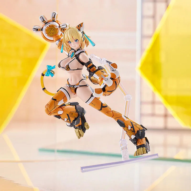 Spot SaleGSC SOPHIA F. SHIRRING TIGER ARMOR VER. Action Figures PLAMAX BP-02 Anime Toys Assembled Mol Kit Original BoxIn stock