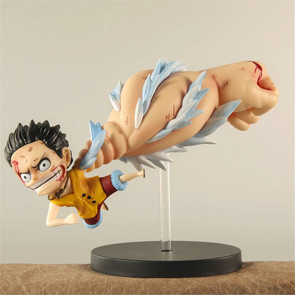 23 см Аниме One Piece Monkey D Luffy Gear 3 Battle Ver. PVC екшън фигурка Колекционерска кукла Фигурка Модел Играчки Детски Подаръци