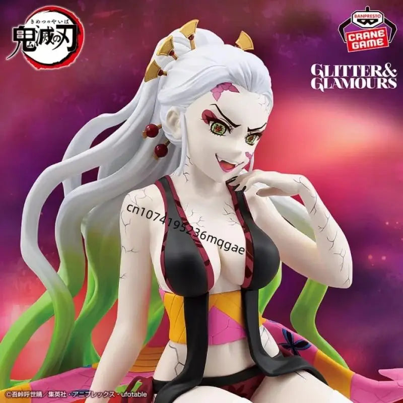 Auf Lager Bandai Demon Slayer GLITTER&amp;GLAMOURS-DAKI Anime Actionfiguren Modell Desktop-Dekoration Ornamente Sammlungen Geschenk
