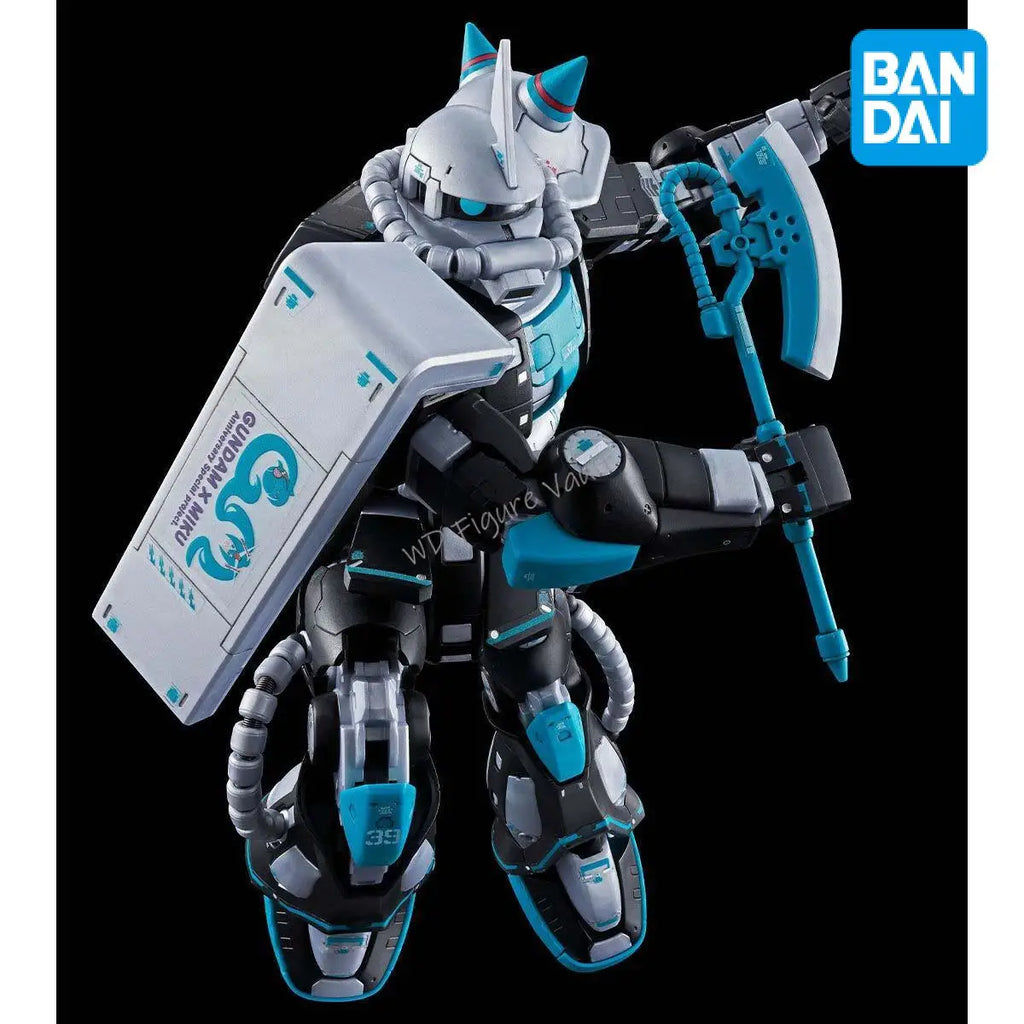 Bandai BP Limited Edition Lottery Sales RG 1/144 MS-06S Zaku 2 Hatsune Miku Ver