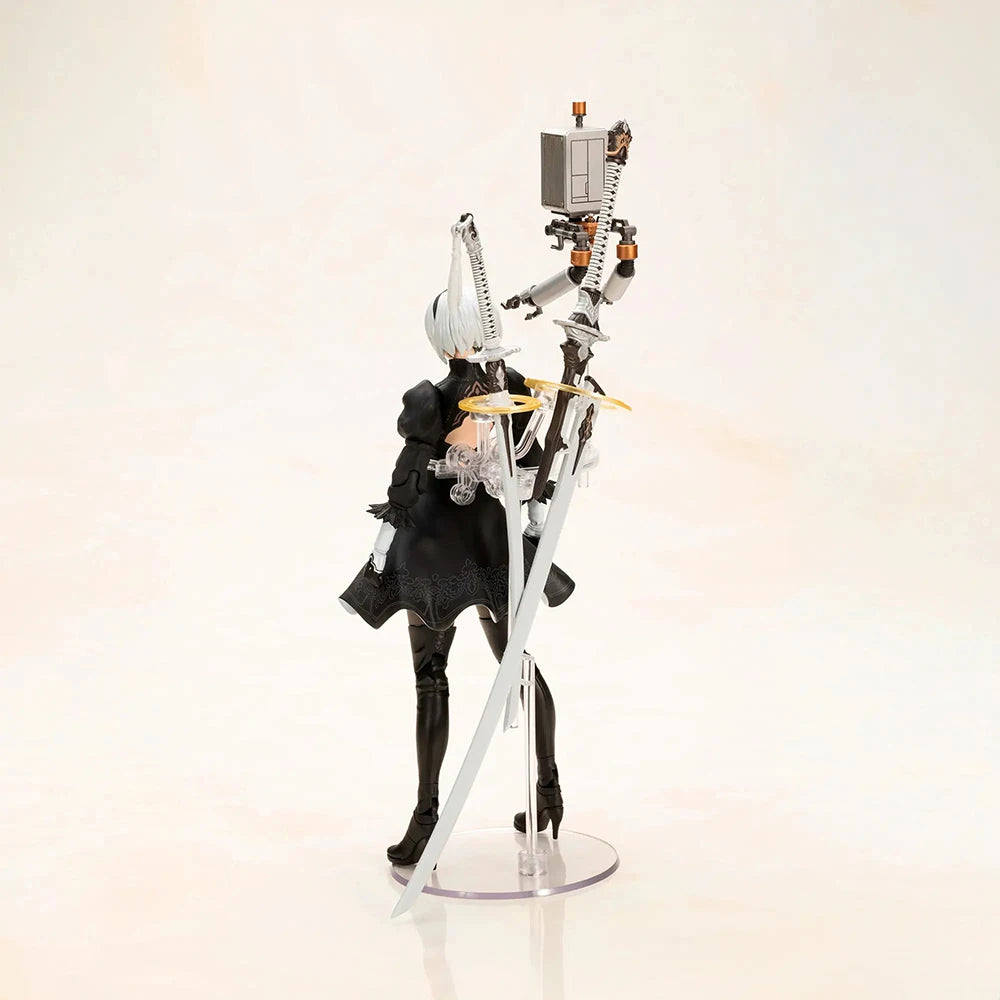In-Stock Square Enix & Kotobukiya NieR:Automata 2B (YoRHa No.2 Type B) 15cm Nice Collectible Plastic Model Kit Toys