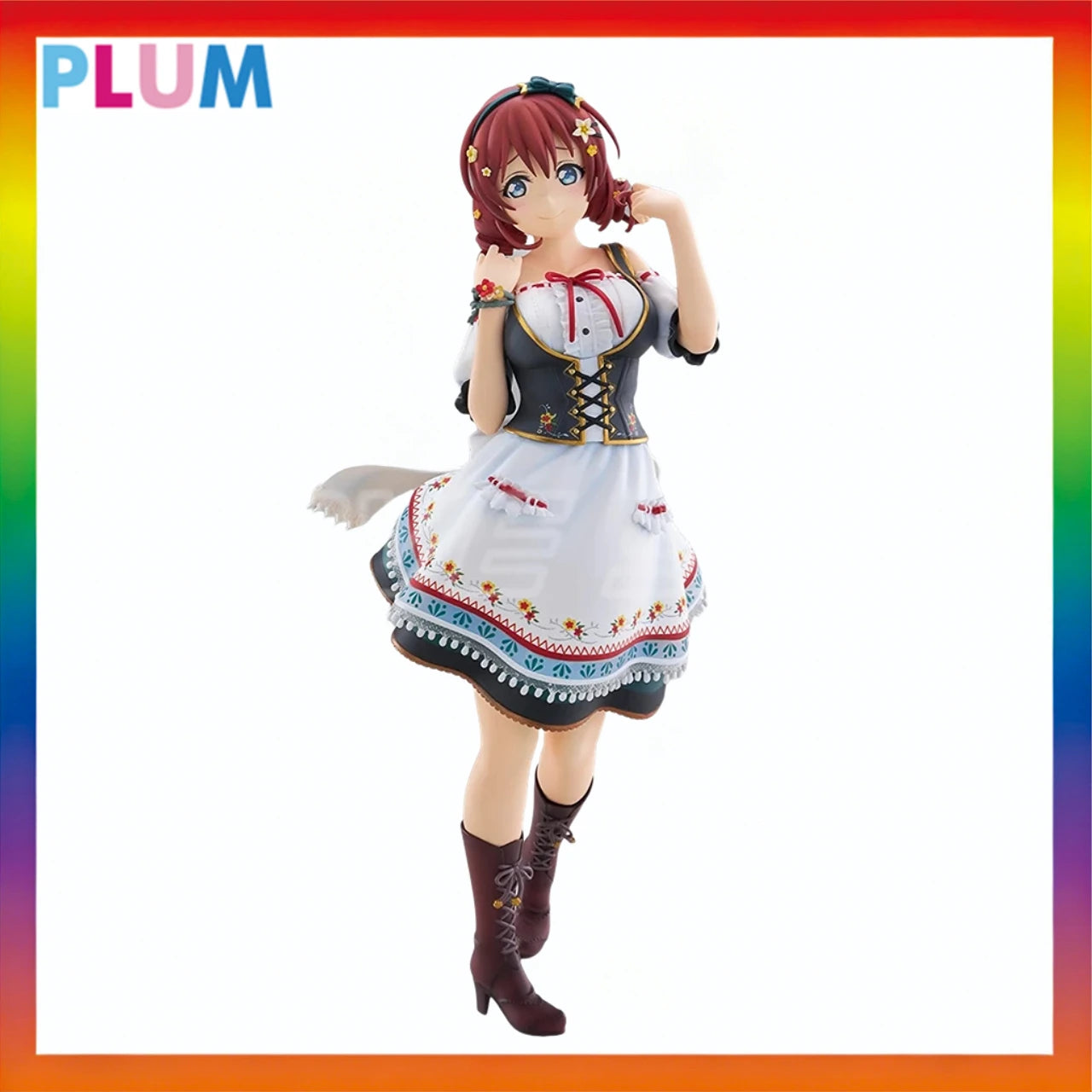 In Stock Original PLUM Love Live Emma Verde Anime Figure Model Gift Collection Ornaments