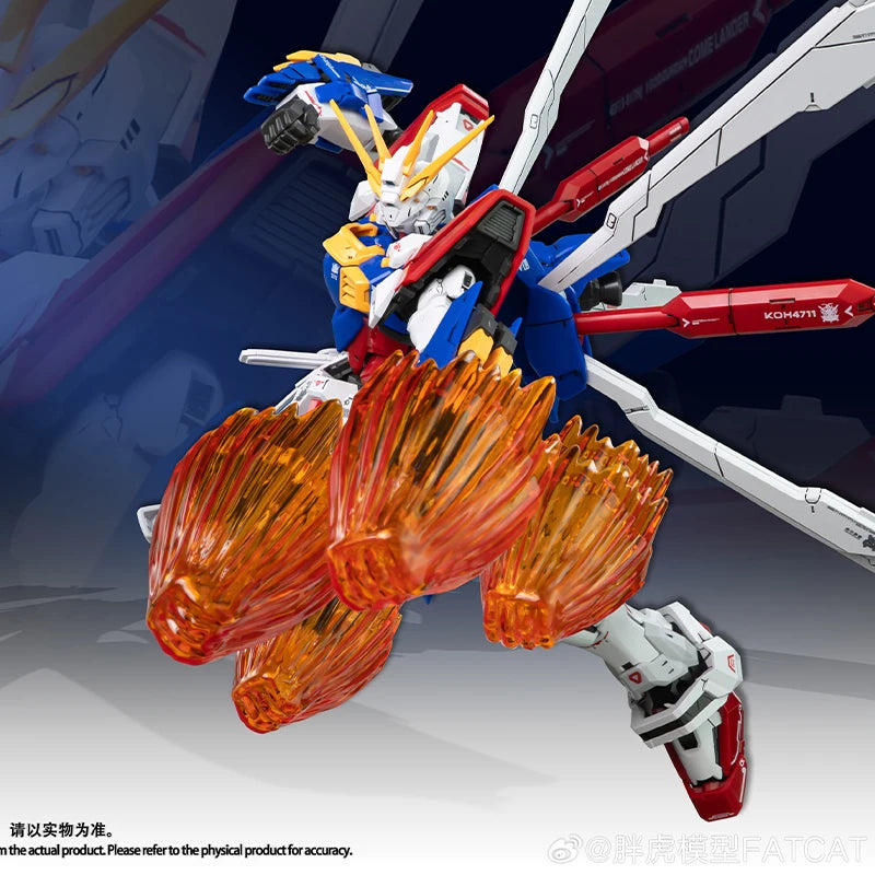 Fat Cat 002 God Mecha 1/100 RG Assembly Model Kit Action Figure Mecha Plastic Models Collection Collectible Anime Figurine Toys