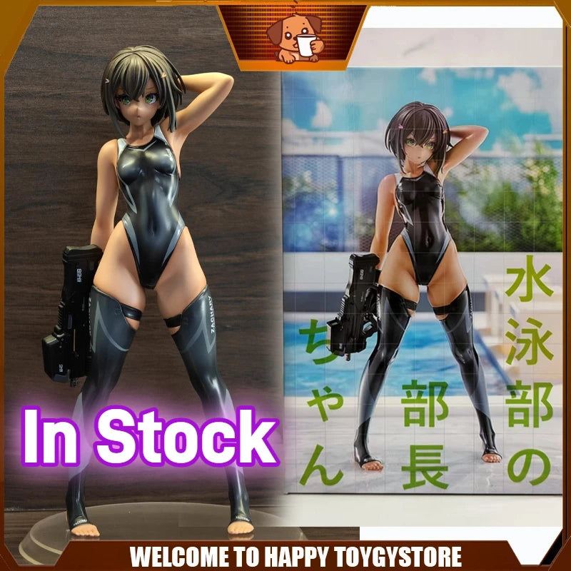 In Stock Arms Note 1/7 Buchou-Chan Of The Swimming Club Anime Action Figure Figurine  Pvc Statue Model Doll Collection Toys Gift