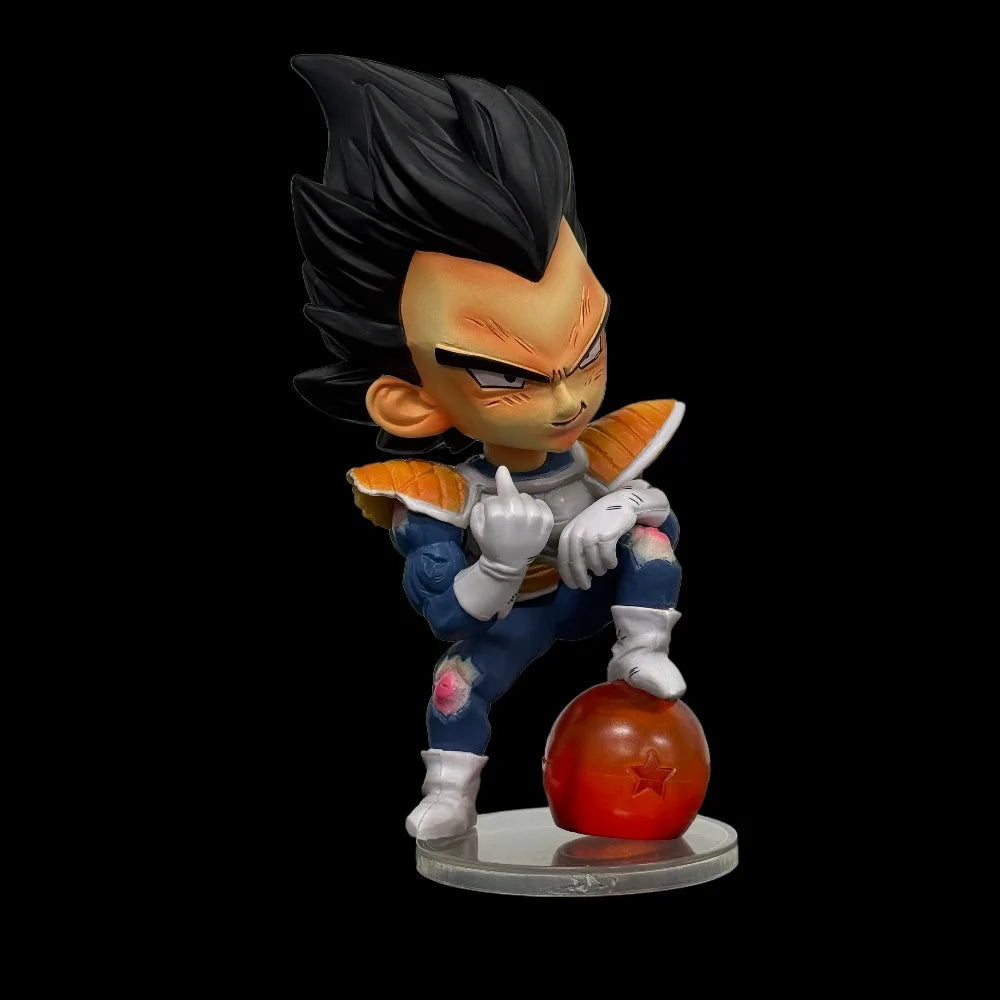 14.5 см/5.71 инча Аниме Dragon Ball Z Фигура Vegeta Екшън Фигурки PVC Статуя Настолни Орнаменти Колекция Модел Играчки Подаръци