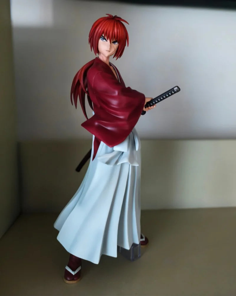 In Stock Genuine Rurouni Kenshin Figurines Anime Peripherals Desktop Ornaments Saito Hajime, Sagara Sanosuke Seta Sojiro Gifts