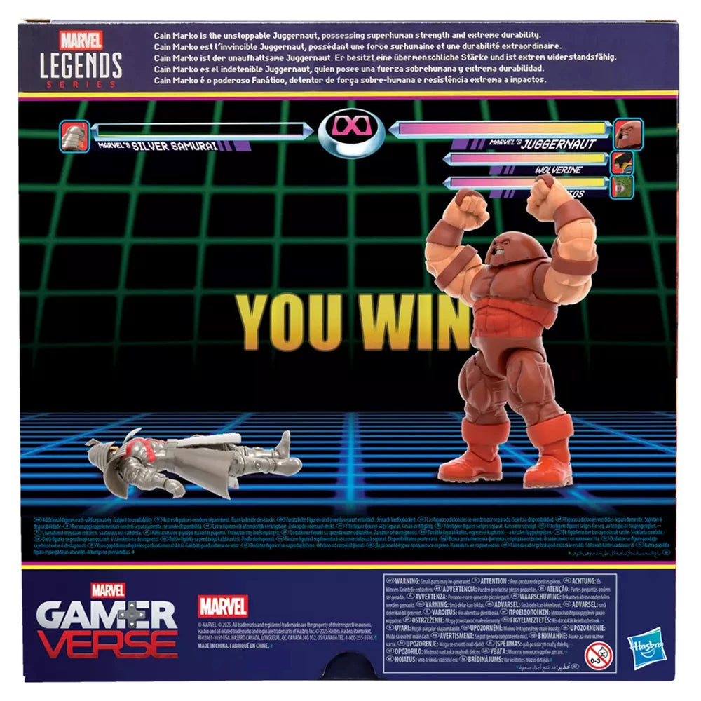 [In-Stock] Hasbro Marvel Legends Series Gamerverse Juggernaut 22.6cm 6-Inch-Scale Collectible Anime Action Figure Model Toys