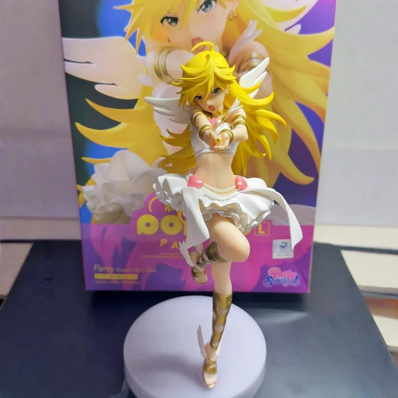 Pop Up Parade Series Panty And Stocking With Garterbelt ver.L Size Figures Official Collectible PVC Display Model For Anime Fans