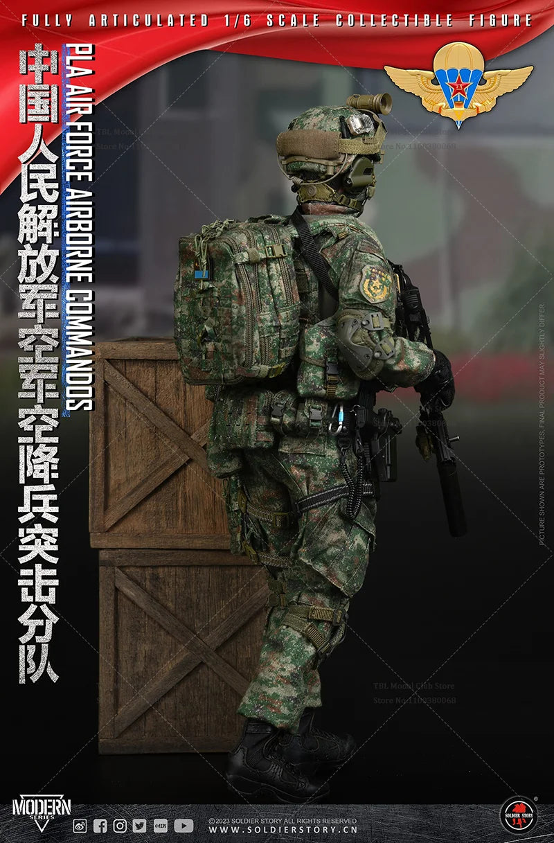 SoldierStory SS133 1/6 Scale Airborne Assault Team Action Figure - 12-Inch Full Set Male Soldier Collectible