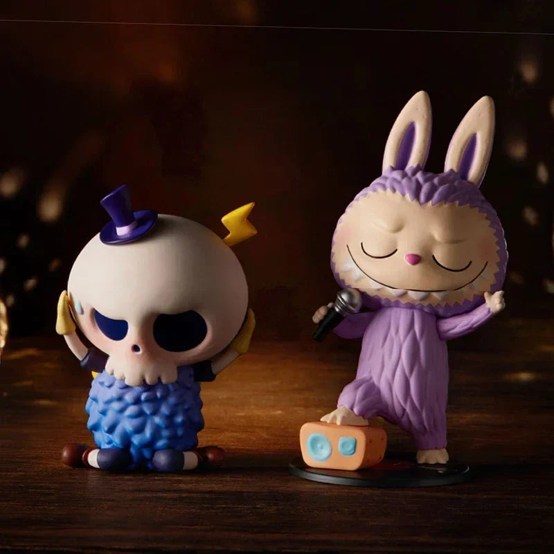 POP MART LABUBU THE MONSTERS Mischief Diary Series Blind Box Surprise Box Оригинална екшън фигурка Анимационен модел Орнамент Колекция