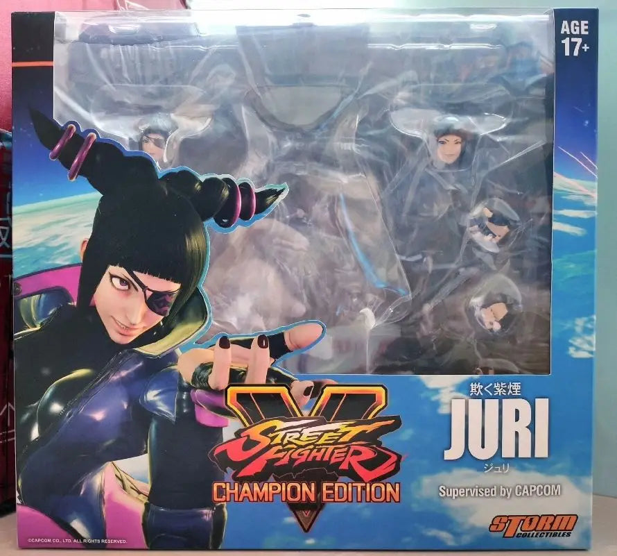 In-stock Storm Toys Street Fighter 5 JURI HAN CPSF24 1/12 Action Figure Model Collectible Gift