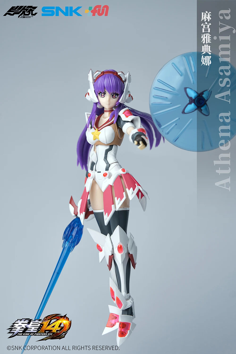 В НАЛИЧНОСТ Оригинален YCY-Mai Shiranui SNK 1/12 Kawali Athena Asamiya Mobile Suit Girl Комплект за сглобяване Екшън играчка Фигурка В НАЛИЧНОСТ