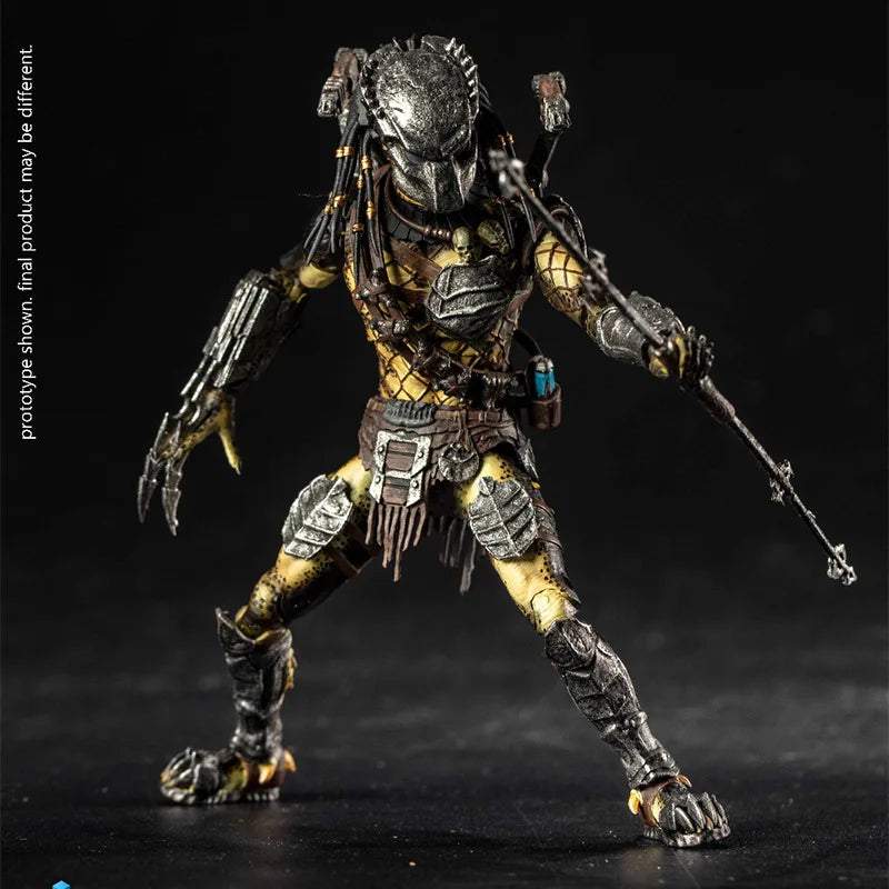 Haia Alien Vs Predator  3.75 Inch Super Articulated Lone Wolf Action Figure New Blood Model Collectible Toy