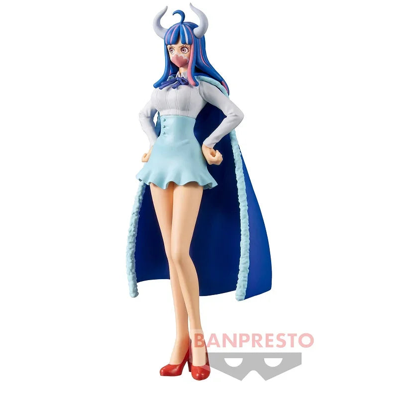 Bandai Original Banpresto Anime One Piece DXF The Grandline Lady Wano Country Ulti PVC Actionfigur Modell Geschenke Sammlerspielzeug