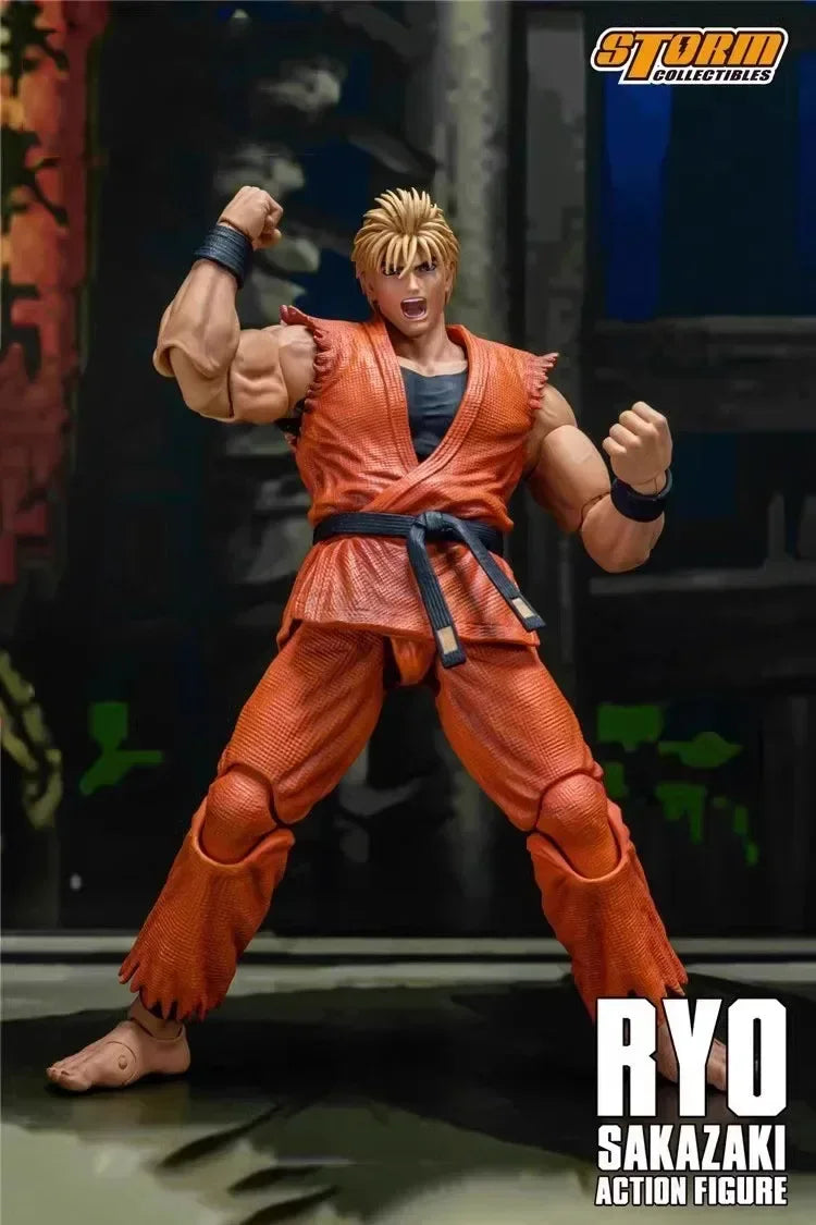 【MT】In Stock Original Storm Toys King of Fighters 98UM Ryo Sakazaki Complete Set of 6-inch Action Figure Model Toy Series