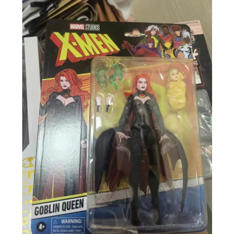 Original Hasbro Marvel Legends Series X-MEN GOBLIN QUEEN Anime Figure Toy Collection Model