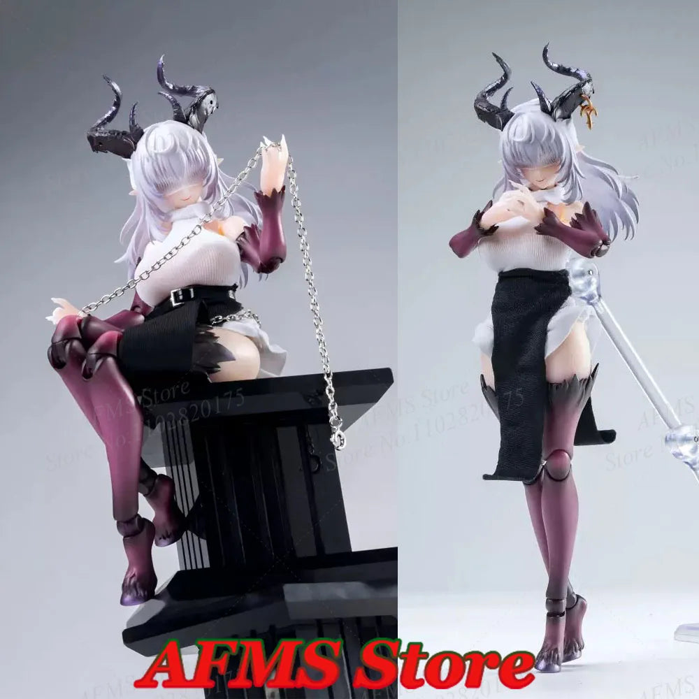 1/12 Scale Collectible Figure Magical Girl Lustia Dress Bodysuit Nun Uniform 6Inch Snail-Shell Female Soldier Action Figure