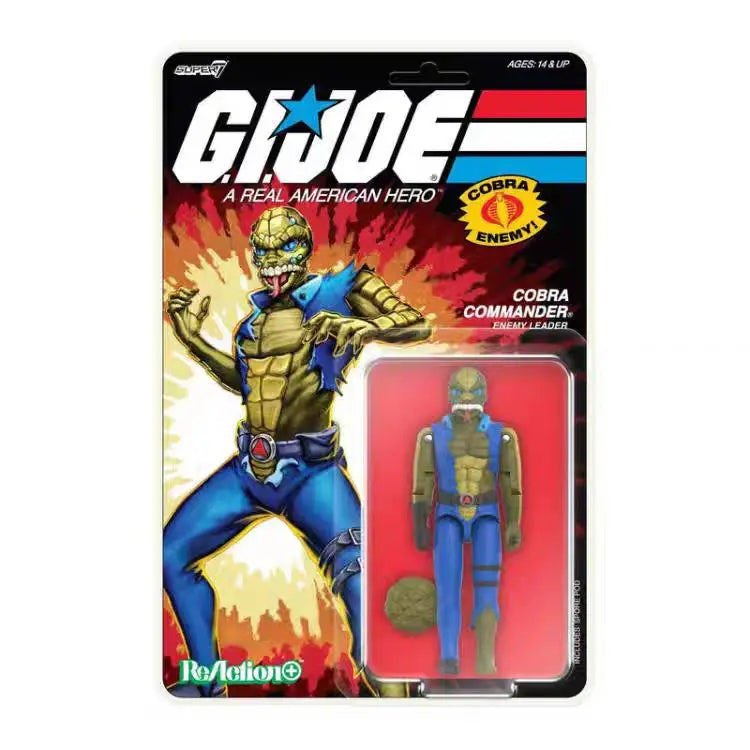 Original Hasbro G.I. Joe Classified Series A REAL AMERICAN HERO COBRA COMMANDER Anime Figure Collection Toys Ornaments