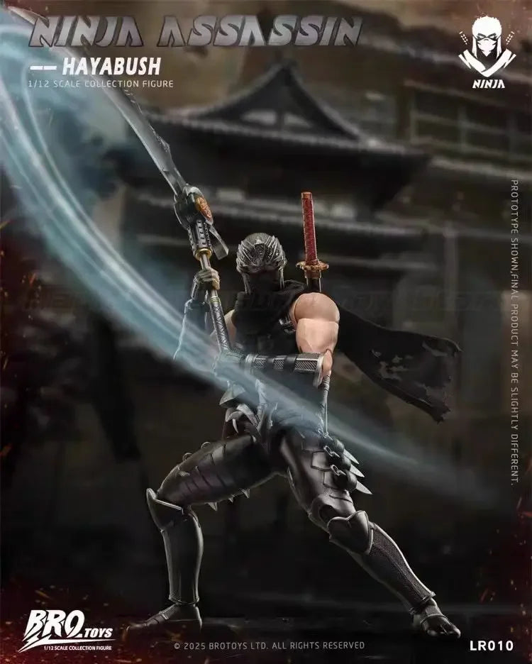 【MT】BROTOYS LR010 Ninja Gaiden RYU HAYABUSA Ninja Assassin - Falcon 1/12 Action Figure Model Toy