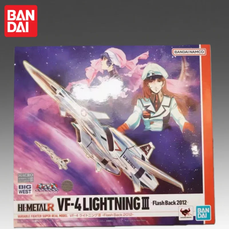 In Stock Bandai Original Banpresto The Super Dimension Fortress Macross Vf 4 Action Figure Model Doll Brand New Boxed Ornaments
