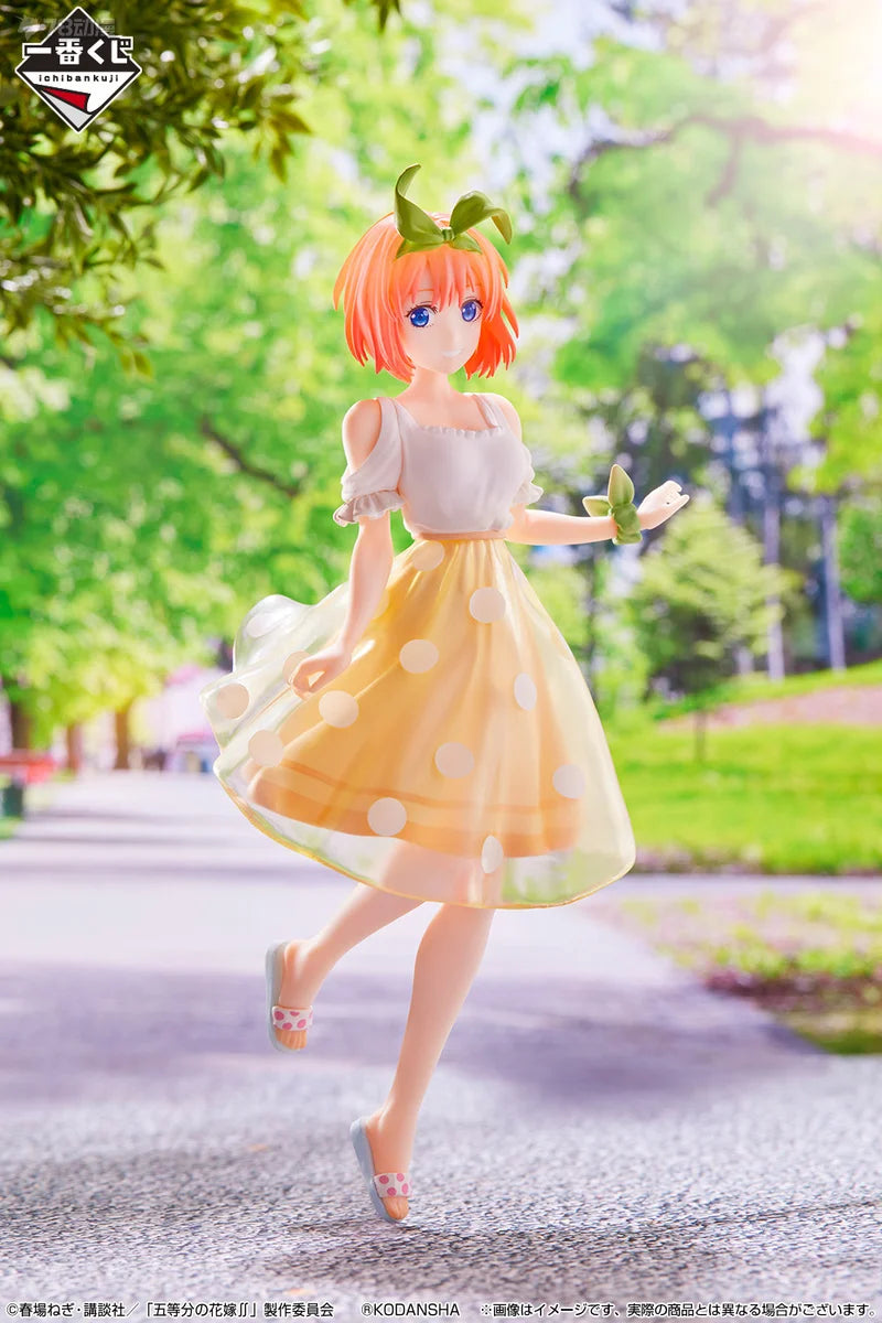 In Stock Original Bandai Banpresto The Quintessential Quintuplets Statue Model Garage Anime Characters Collectible Ornaments