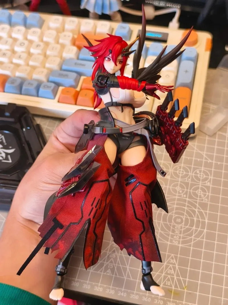 IN STOCK Animester Wolf Mastiff Force Karas Samurai Crow 1/9 Action Model Collectible Figure Toys