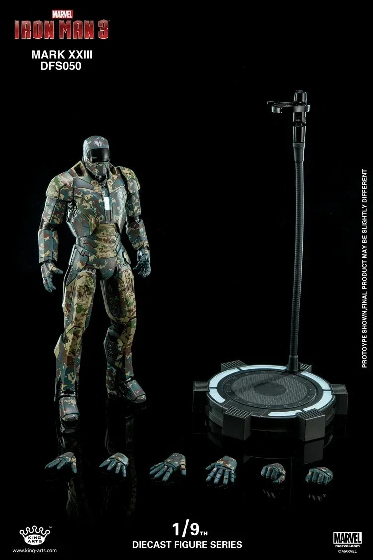 1:9 Mk8 Mk9 Mk11 Mk12 Mk13 Mk14 Marvel Iron Man Kingarts Ka Complete Alloy Toy Figure Assembled Collectible Model Gift Boy Deco