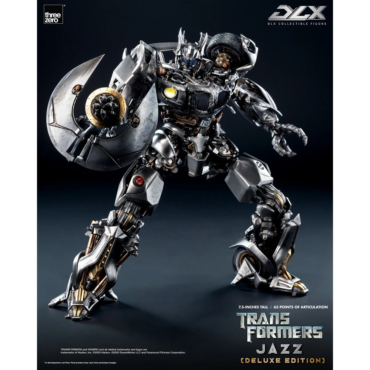 HIPLAY Threezero Transformer DLX Jazz 3Z10460W0 Action Figure