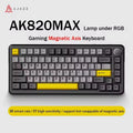 Ajazz AK820 Pro механична клавиатура Bluetooth безжична/C-кабелна персонализирана клавиатура с гореща смяна на уплътнения за игри