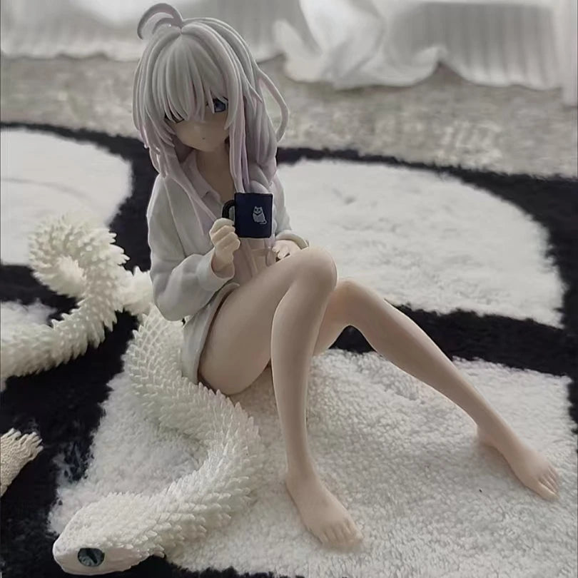 Majo no Tabitabi Elaina Coreful Figure Nightwear Anime PVC delicate Action Figure Toy  Collectible sculpture Model Doll ornament