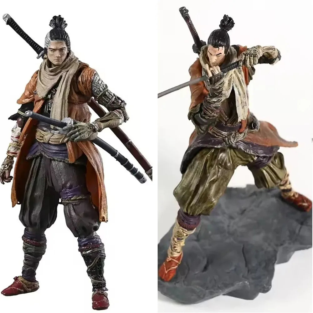 Sekiro Shadow Die Twice Gaming Peripherals High Quality Replica Upgraded And Modified Versions Action Figure Joint Mobility Gift