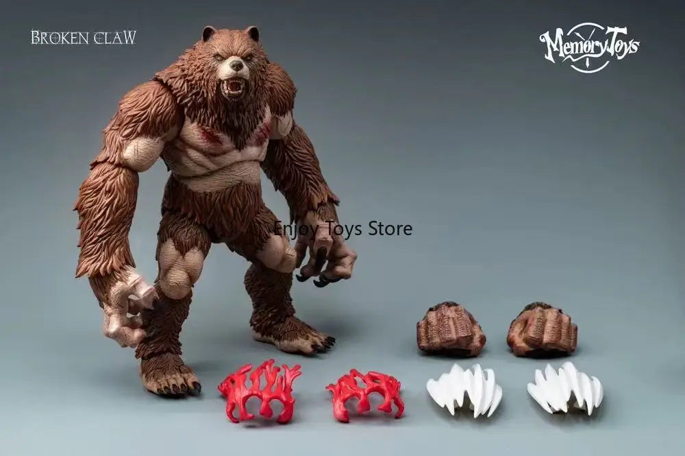 [In Stock] Memory Toys Fantasy Ancient Mythical Beast - Bear Tribe Frenzy Warrior (No Armor Accessories)