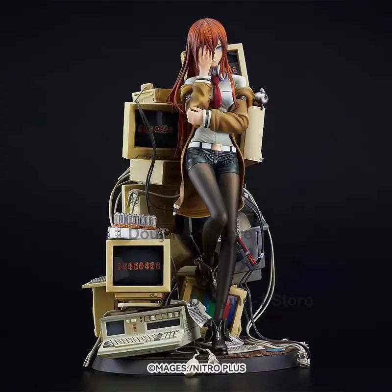 Original GSC Steins;Gate Kurisu Makise Fate Divination Magic Eye  Action Figures Anime Model Collectible Toys