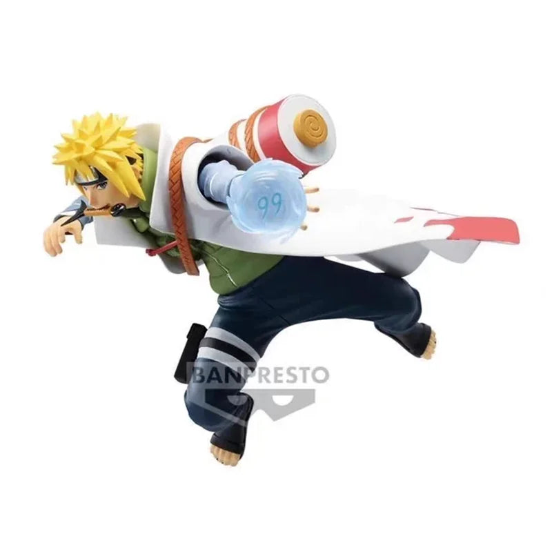 В наличност Bandai Оригинални Наруто Намиказе Минато Аниме Фигурки Екшън Модели Анимационни Кукли Настолни Украшения Играчки Фестивални Подаръци