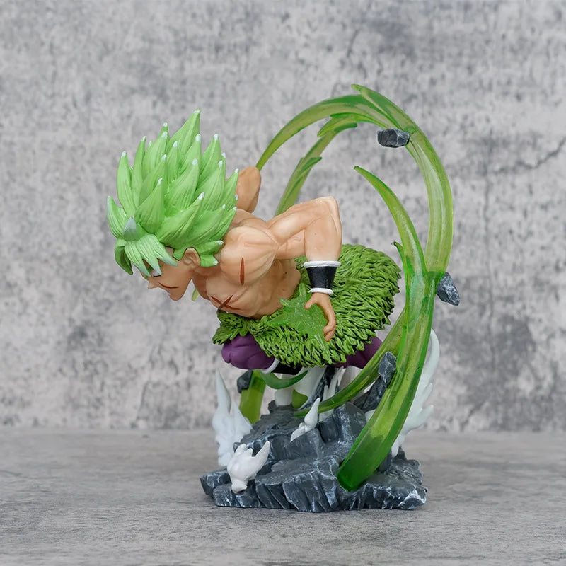 Anime Dragon Ball Super Broly Super Saiyan Broli Battle Ver. PVC Action Figure Statue Collection Model Kids Toys Doll Gifts 16cm