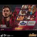 Hot Original Hottoys HT MMS539 Marvel Avengers 3 Infinity War Star Lord 3.0 Cartoon Action Figure Model Toys Desktop  Collection