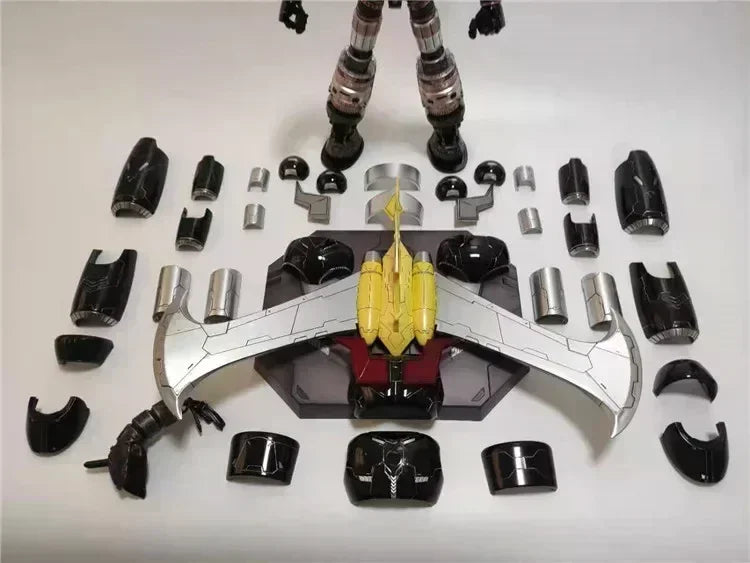 In Stock Transforming Toys King Arts Mazinger Z Extra Large CR02 CR-02 Original Black KO Action Figure Robot Toy CollectibleGift