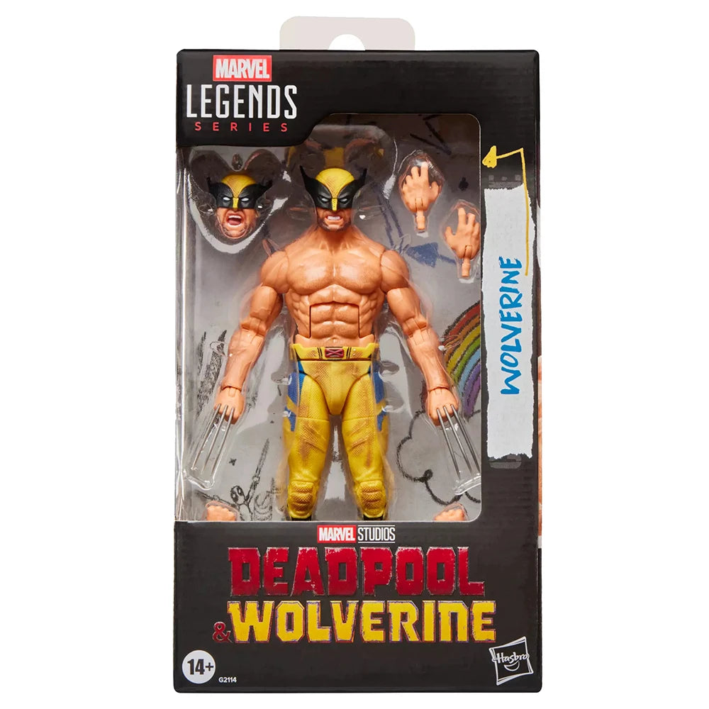 Hasbro Marvel Legends Series Wolverine (Deadpool & Wolverine) 6-Inch-Scale Original Action Figure Model Collection Toys