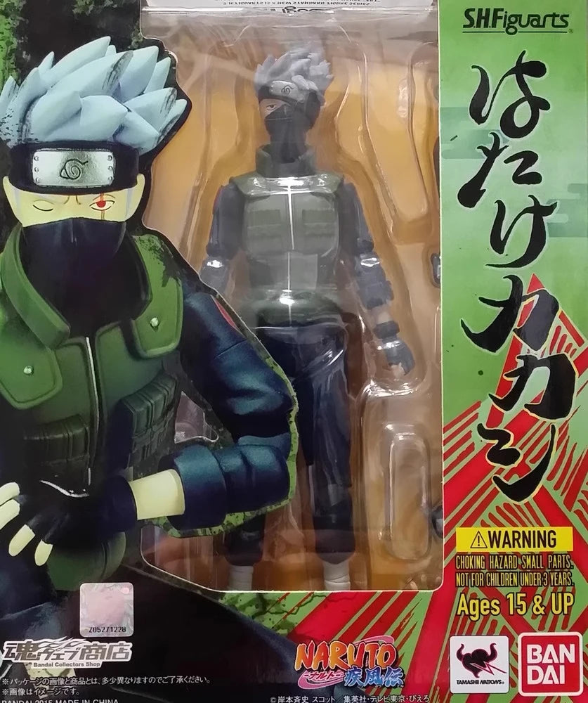 Bandai Original S.H.Figuarts Series Naruto Action Figure Anime Movable Character Assembly Figures Model Toys Collectible Model